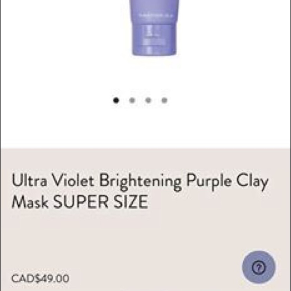 Brightening Purple Clay Mask
